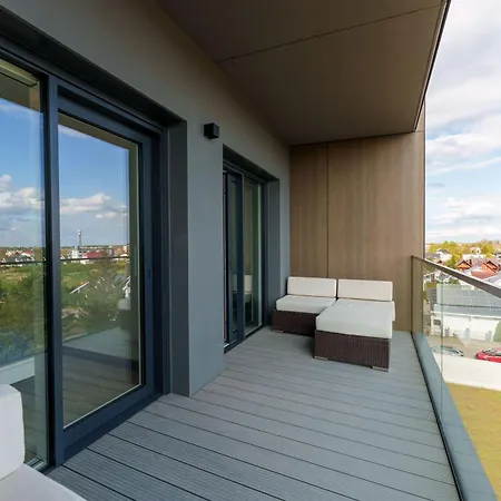 Perlowa Przystan Leu King Апартаменты Сянозеты